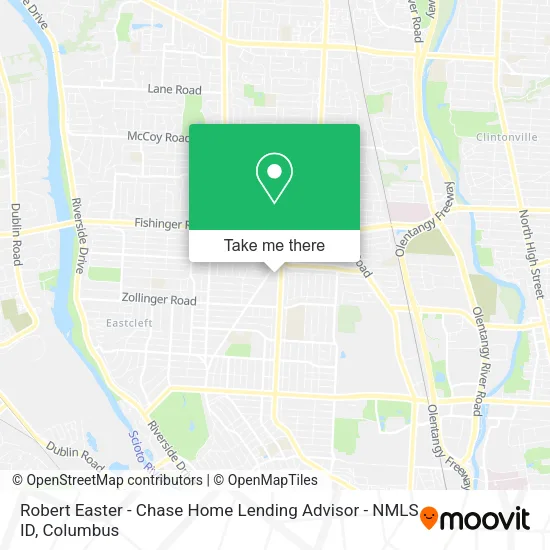 Robert Easter - Chase Home Lending Advisor - NMLS ID map