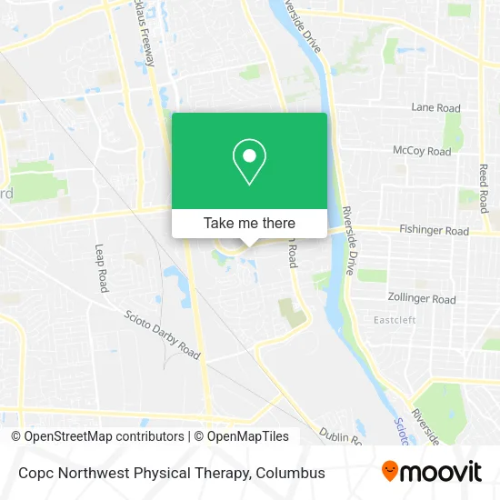 Copc Northwest Physical Therapy map