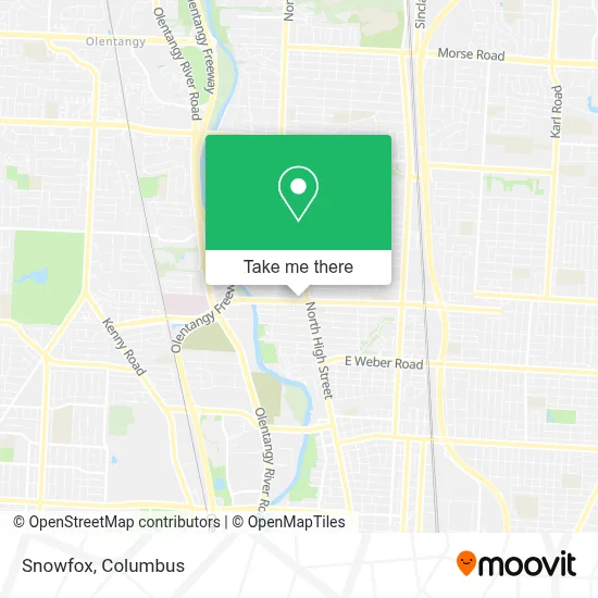 Snowfox map