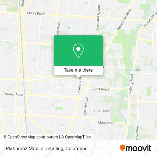 Platinumz Mobile Detailing map