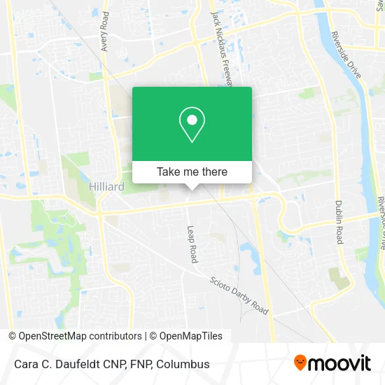 Mapa de Cara C. Daufeldt CNP, FNP