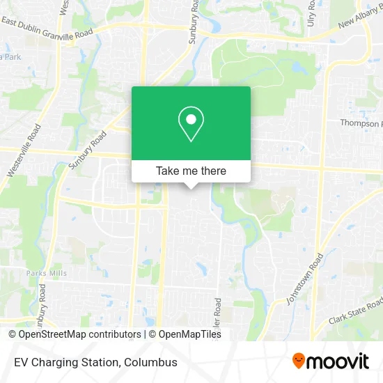 Mapa de EV Charging Station