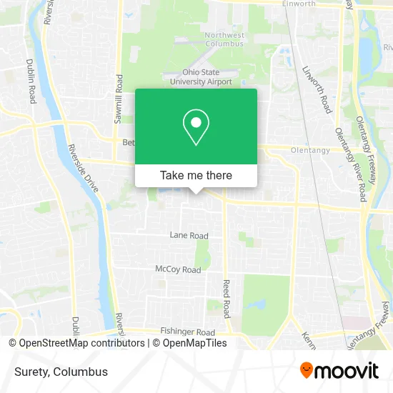 Surety map