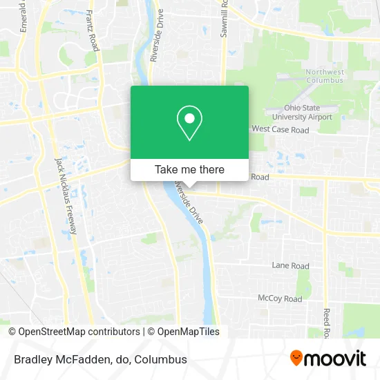 Bradley McFadden, do map