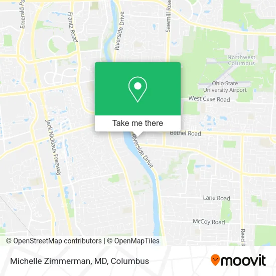 Mapa de Michelle Zimmerman, MD