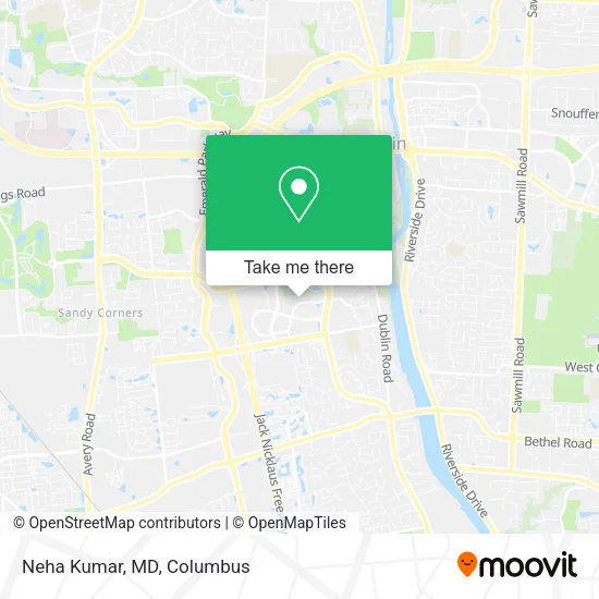 Mapa de Neha Kumar, MD