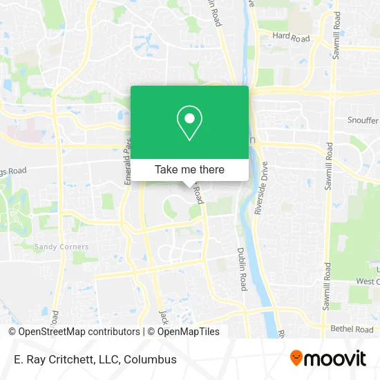 Mapa de E. Ray Critchett, LLC