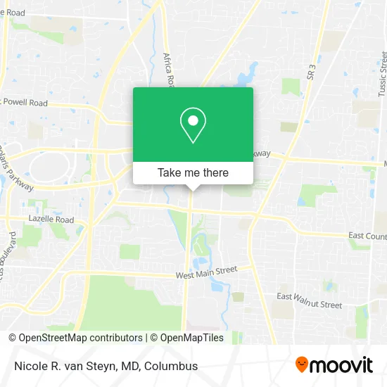 Mapa de Nicole R. van Steyn, MD