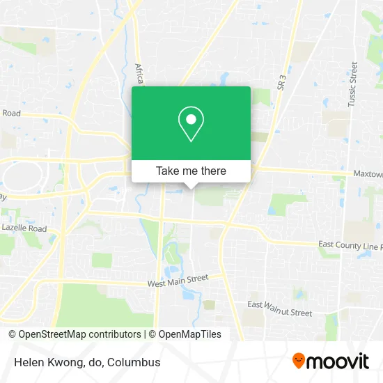 Mapa de Helen Kwong, do