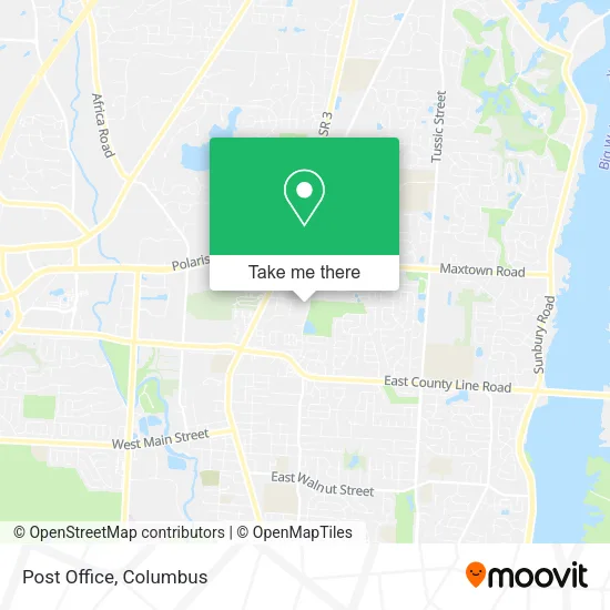 Mapa de Post Office