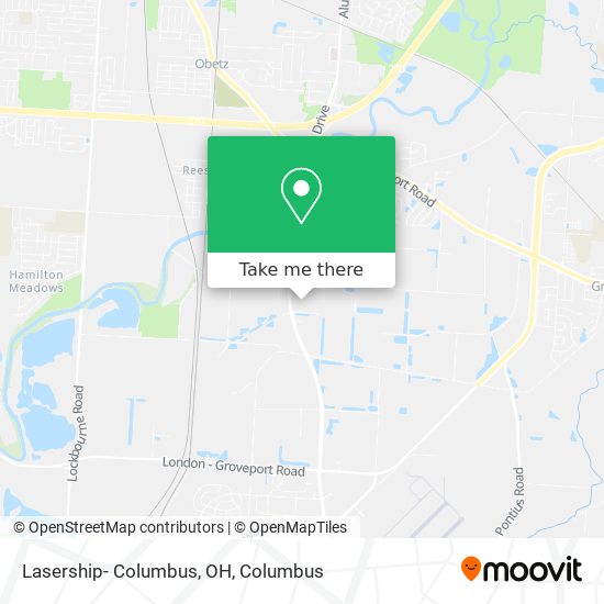 Lasership- Columbus, OH map