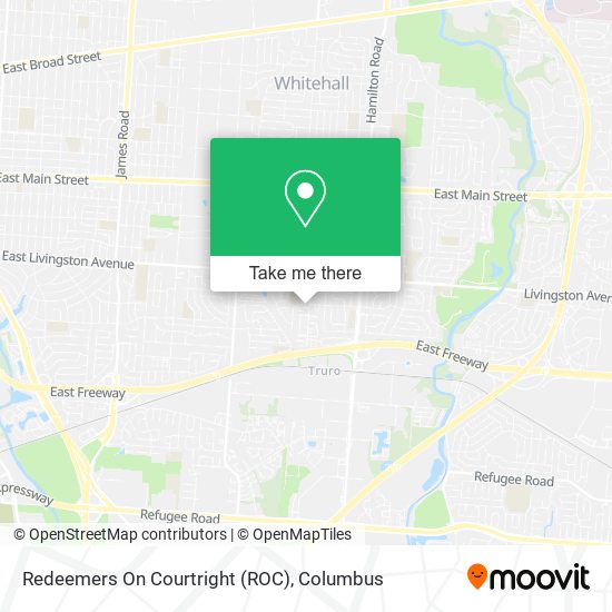 Redeemers On Courtright (ROC) map
