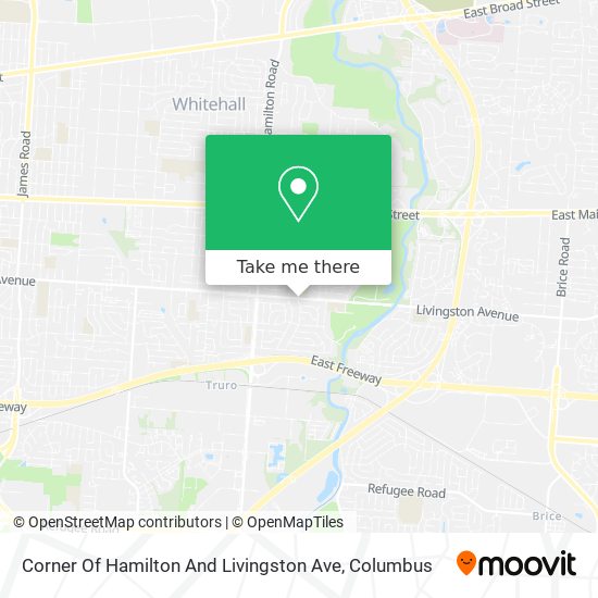 Corner Of Hamilton And Livingston Ave map