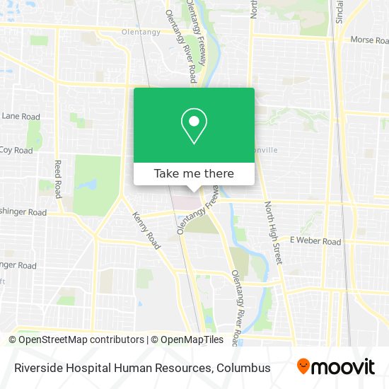 Mapa de Riverside Hospital Human Resources