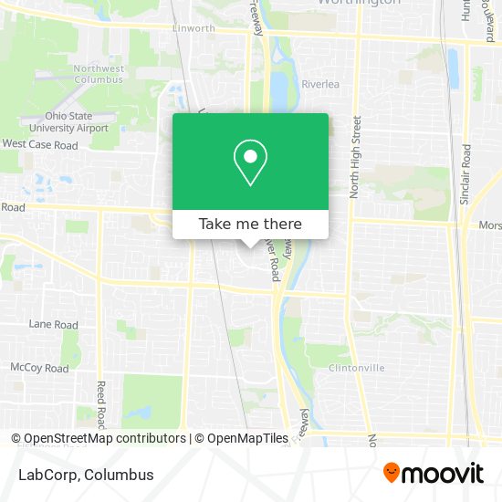 LabCorp map