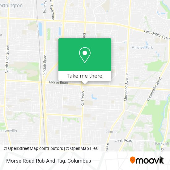 Morse Road Rub And Tug map