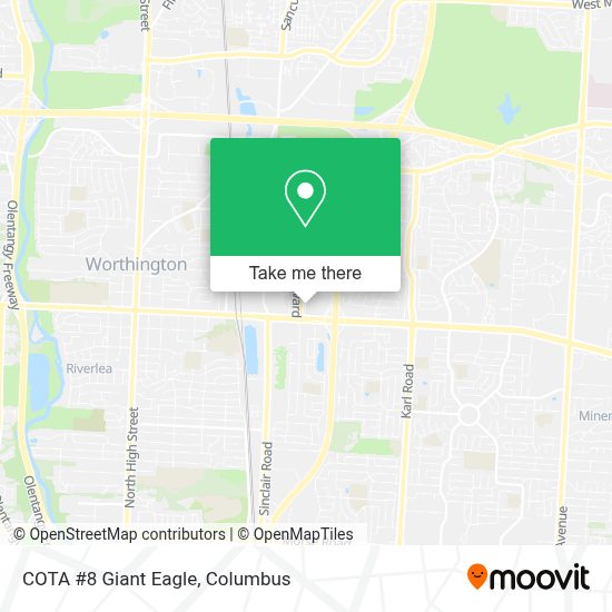 COTA #8 Giant Eagle in Columbus by Bus 