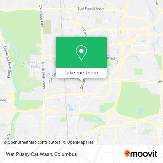 Wet Püssy Cat Wash map