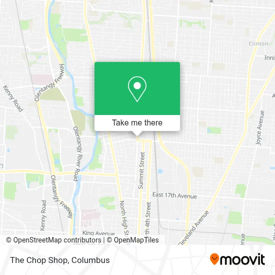 The Chop Shop map