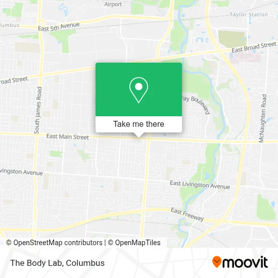 The Body Lab map
