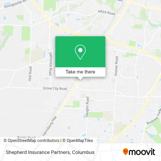 Shepherd Insurance Partners map