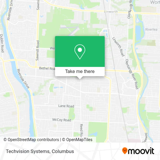 Techvision Systems map