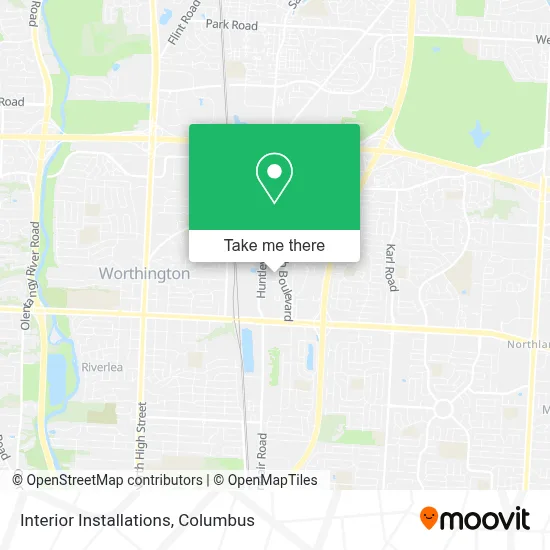 Interior Installations map
