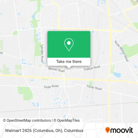 Walmart 2426 (Columbus, Oh) map