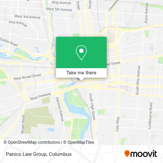 Panico Law Group map