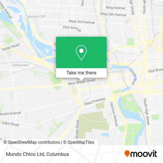Mundo Chico Ltd map