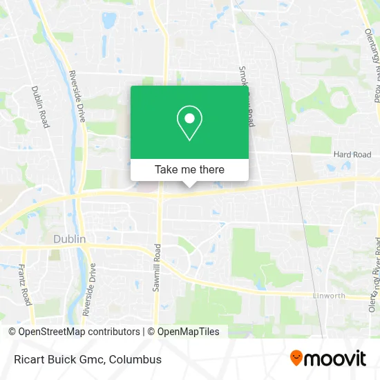 Ricart Buick Gmc map