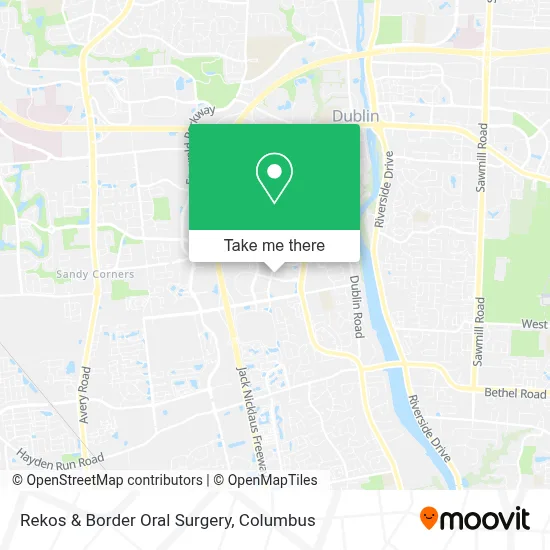 Rekos & Border Oral Surgery map