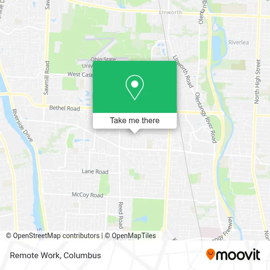 Remote Work map