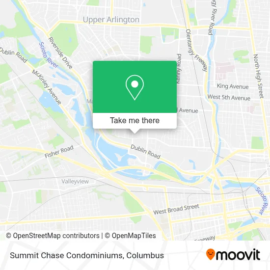 Summit Chase Condominiums map