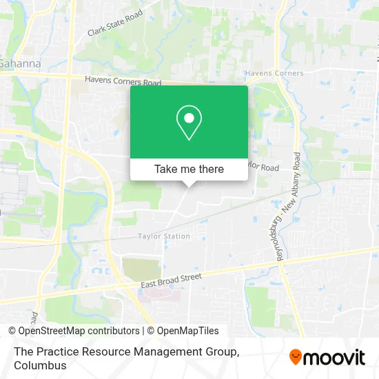 The Practice Resource Management Group map