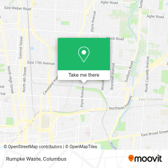 Rumpke Waste map