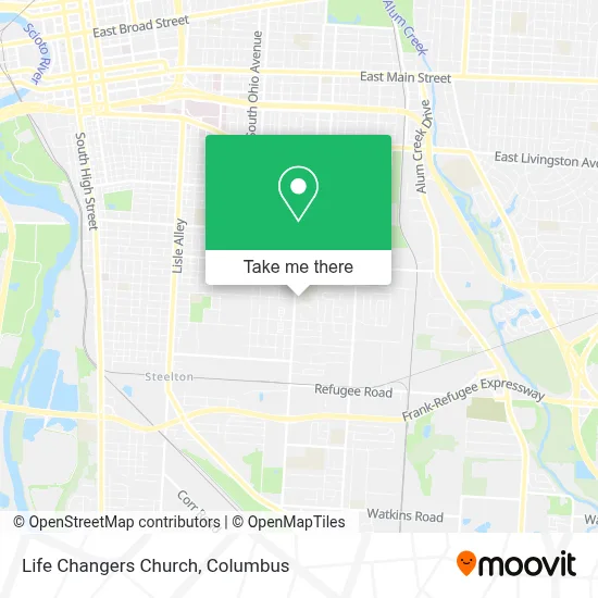 Life Changers Church map