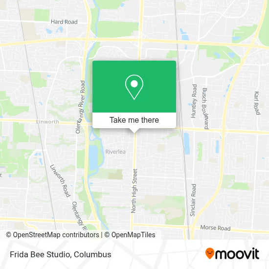 Frida Bee Studio map