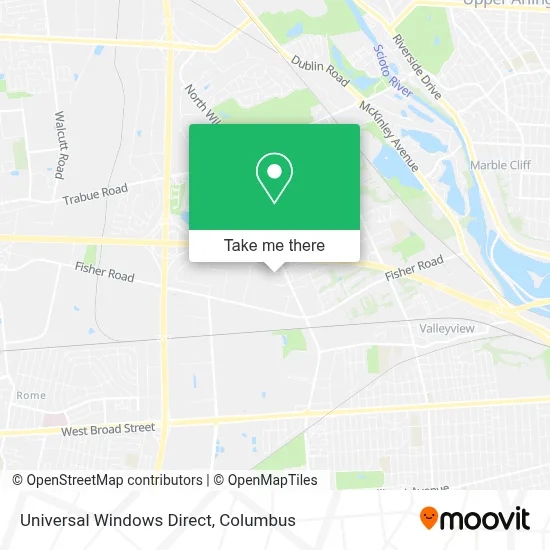 Universal Windows Direct map