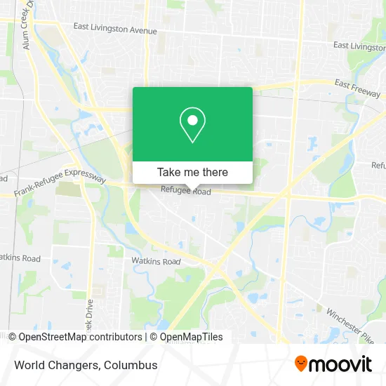 World Changers map