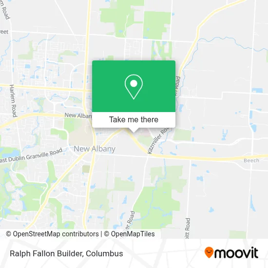 Ralph Fallon Builder map