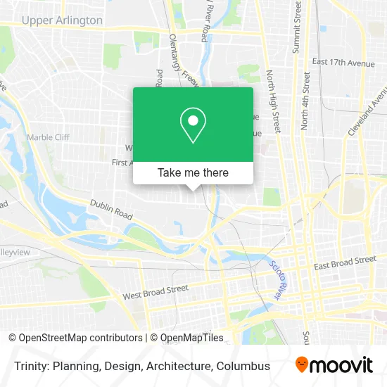 Trinity: Planning, Design, Architecture map