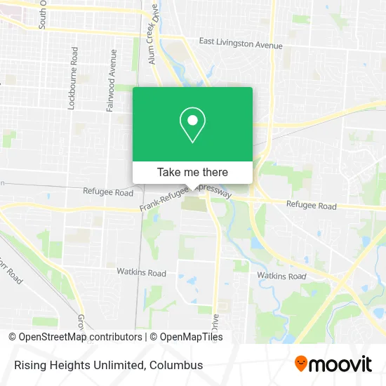 Rising Heights Unlimited map