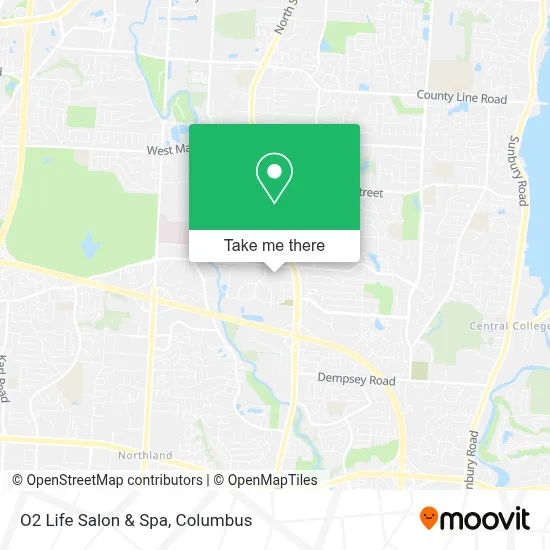 O2 Life Salon & Spa map