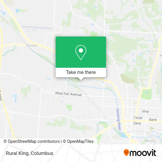 Rural King map