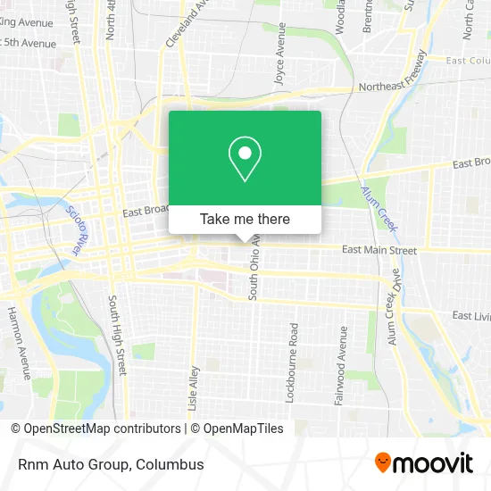 Rnm Auto Group map