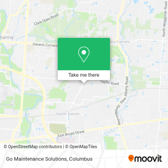 Go Maintenance Solutions map