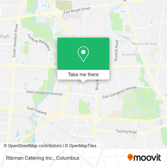 Ribman Catering Inc. map