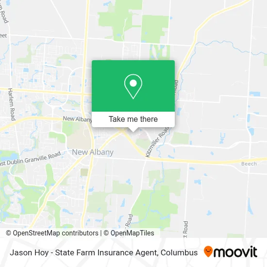 Jason Hoy - State Farm Insurance Agent map