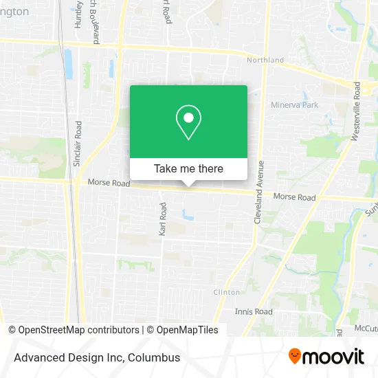 Advanced Design Inc map